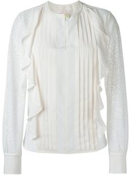 блузка с оборками  See By Chloé