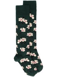 жаккардовые носки с цветочным узором Marni