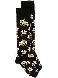 жаккардовые носки с цветочным узором Marni