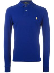 футболка-поло с вышитым логотипом Polo Ralph Lauren