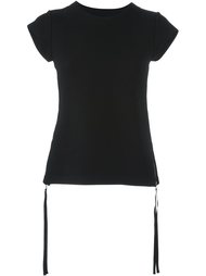 футболка с молниями  Mm6 Maison Margiela