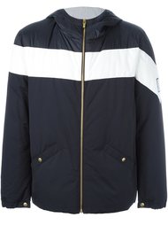 куртка с контрастной полоской  Moncler Gamme Bleu