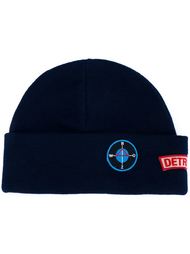 patched beanie  Raf Simons