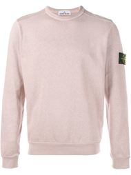 толстовка с нашивкой на рукаве Stone Island