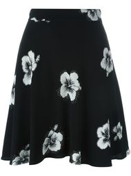 юбка с цветочным принтом  Saint Laurent