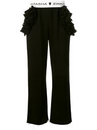 ruffle detail trousers Natasha Zinko