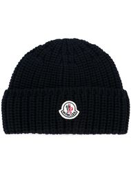 шапка-бини с логотипом  Moncler