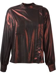 блузка 'Melva' с эффектом металлик Isabel Marant Étoile