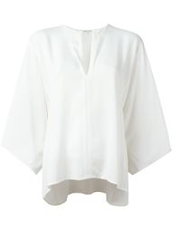 блузка с рукавами три четверти  Helmut Lang