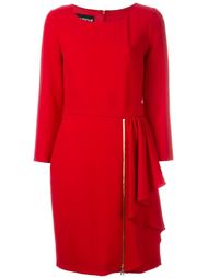 платье с драпированными деталями  Boutique Moschino