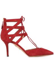 туфли с ремешками и завязками Aquazzura