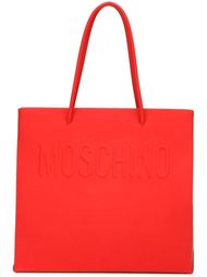 сумка-тоут с логотипом  Moschino