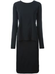 платье с длинными рукавами Mm6 Maison Margiela