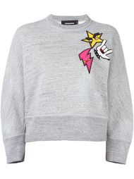 свитер с нашивкой 'Dean'  Dsquared2
