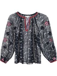 floral print peasant blouse Ulla Johnson