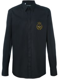 рубашка с аппликацией  Dolce &amp; Gabbana