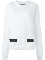 толстовка с контрастным принтом Off-White