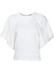 ruffle sleeve blouse Rachel Comey