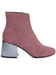 metallic heel ankle boots Mm6 Maison Margiela