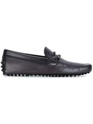 лоферы с плетеной отделкой Tod's