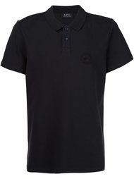 embroidered logo polo shirt A.P.C.