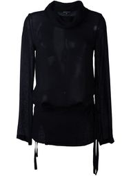 полупрозрачный топ Ann Demeulemeester