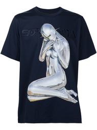 robot print T-shirt Juun.J