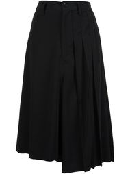 pleated detail skirt Y's