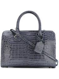 сумка-тоут 'Bauletto' с эффектом крокодиловой кожи  Giorgio Armani