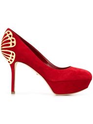 Красные туфли на шпильке  Sergio Rossi