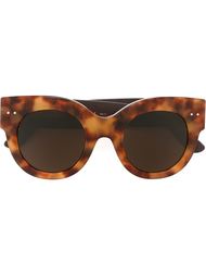 солнцезащитные очки с круглой оправой Bottega Veneta Eyewear