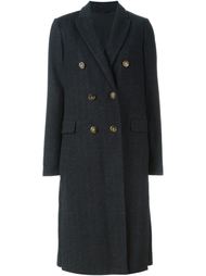 двубортное пальто  Brunello Cucinelli