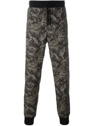 спортивные брюки с камуфляжным принтом Dolce &amp; Gabbana