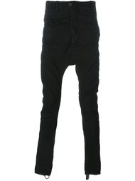 wrinkled drop crotch pants 11 By Boris Bidjan Saberi