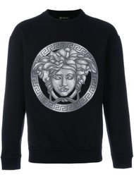 mosaic Medusa print sweatshirt Versace