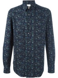 приталенная рубашка  Paul Smith