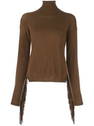 fringed back 'Loris' sweater P.A.R.O.S.H.