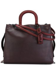 zipped tote Coach