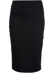 stretch midi skirt T By Alexander Wang