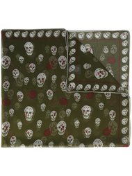 skull and lips print scarf Alexander McQueen