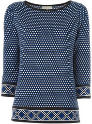 geometric print top Michael Michael Kors