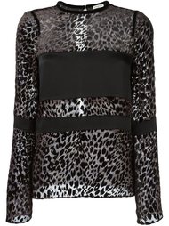 leopard print blouse Emanuel Ungaro