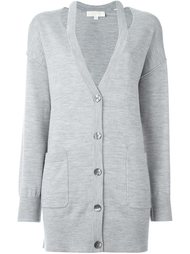 cut-out lapels cardigan Michael Kors