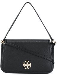 logo plaque flap shoulder bag Tory Burch