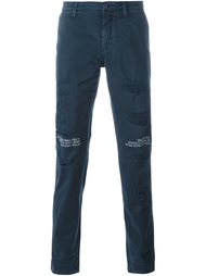 distressed slim-fit trousers Off-White