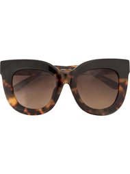 'Amber' tortoise shell sunglasses Linda Farrow Gallery