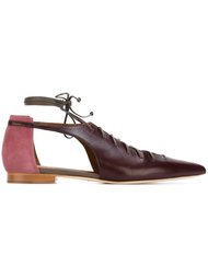 'Montana' flat ballerinas Malone Souliers