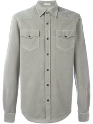 ribbed textured shirt Tomas Maier