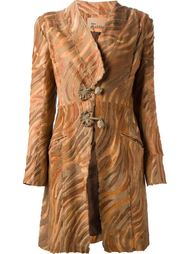 tiger print coat John Galliano Vintage