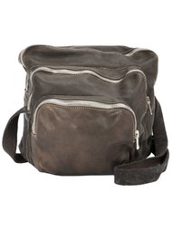 multiple zipped pockets crossbody bag Guidi